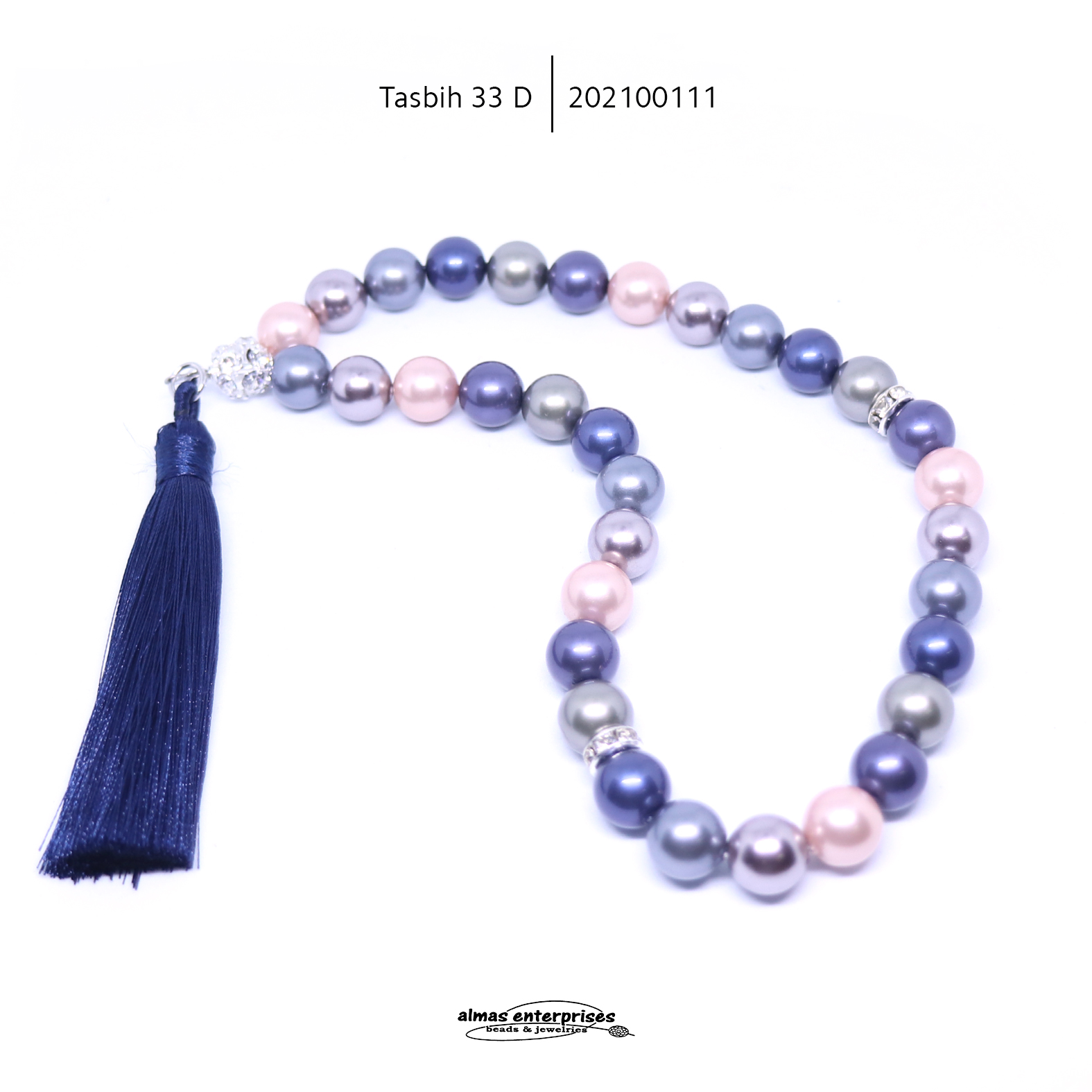 Design Tasbih 33 D