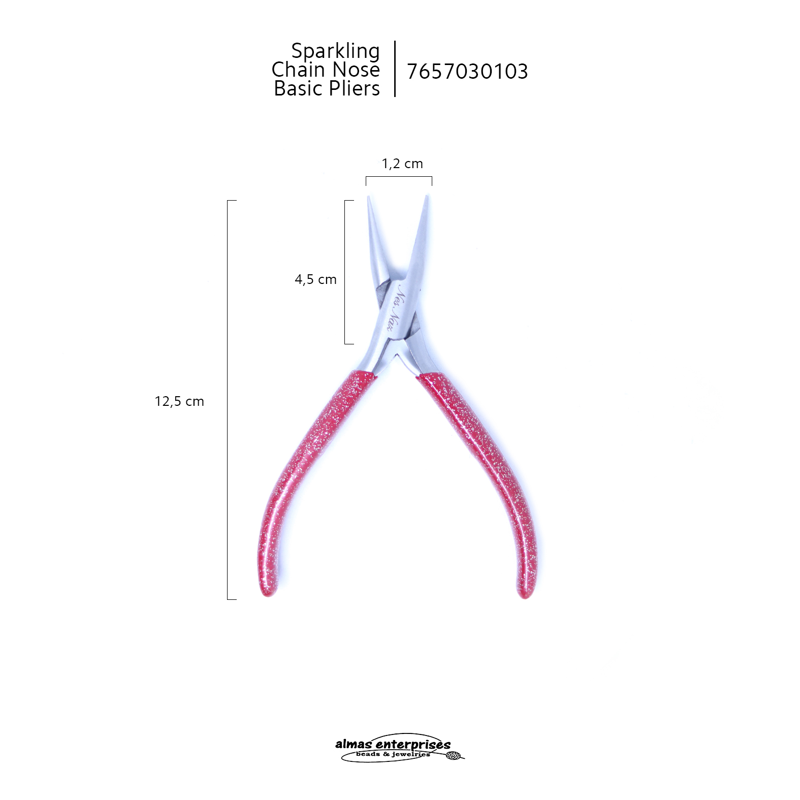 Sparkling Chain Nose Basic Pliers