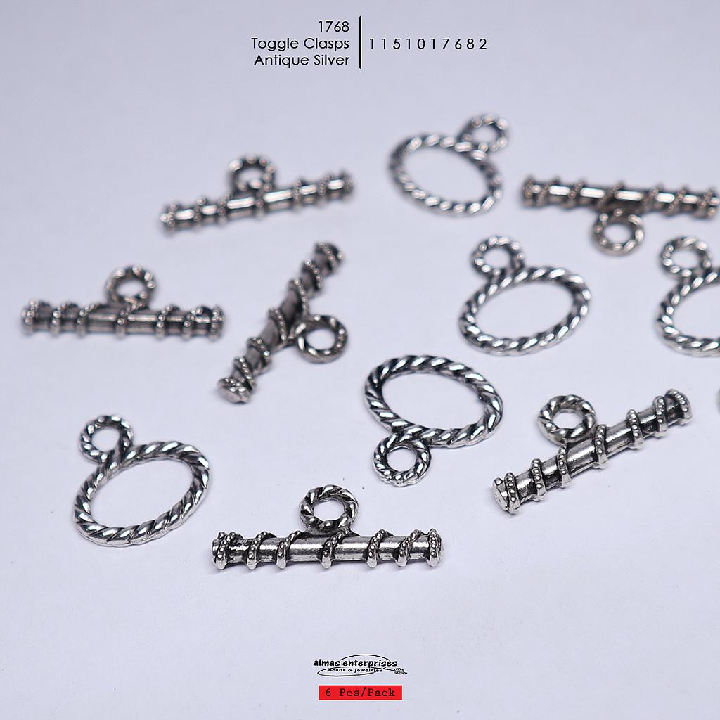 1768 Toggle Clasps/6pair