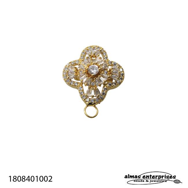 No.10 Brooch With CZ