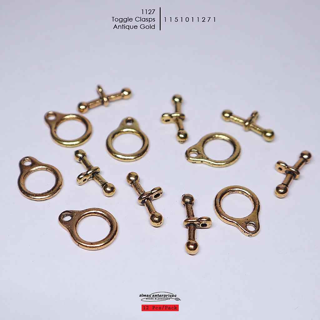 1127 Toggle Clasps/12pair