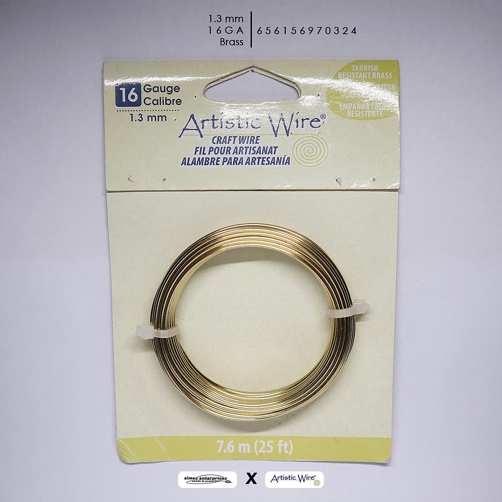 Artistic Wire 16GA/1.3mm NTB 25FT