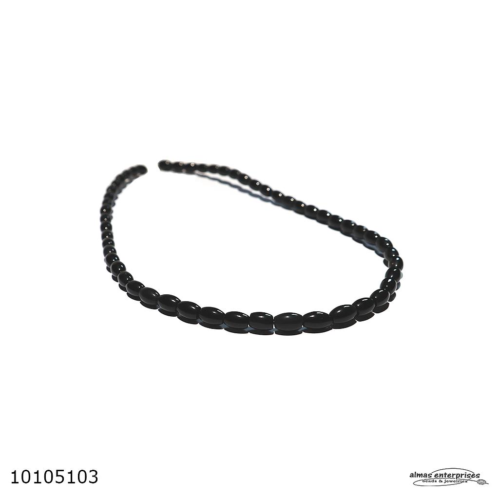 Oval 5x8 Black Onyx