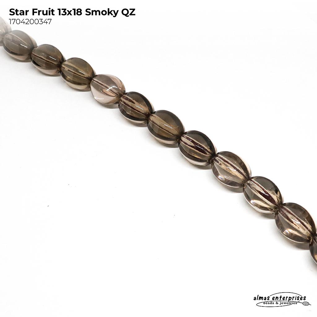 Star Fruit 13x18 Smoky Qz