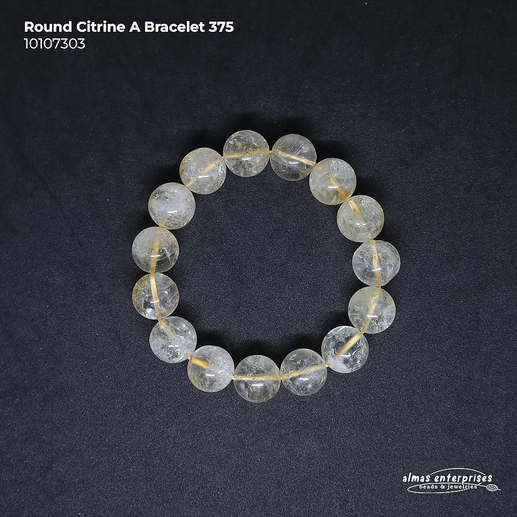 Rd Citrine A Bracelet 375