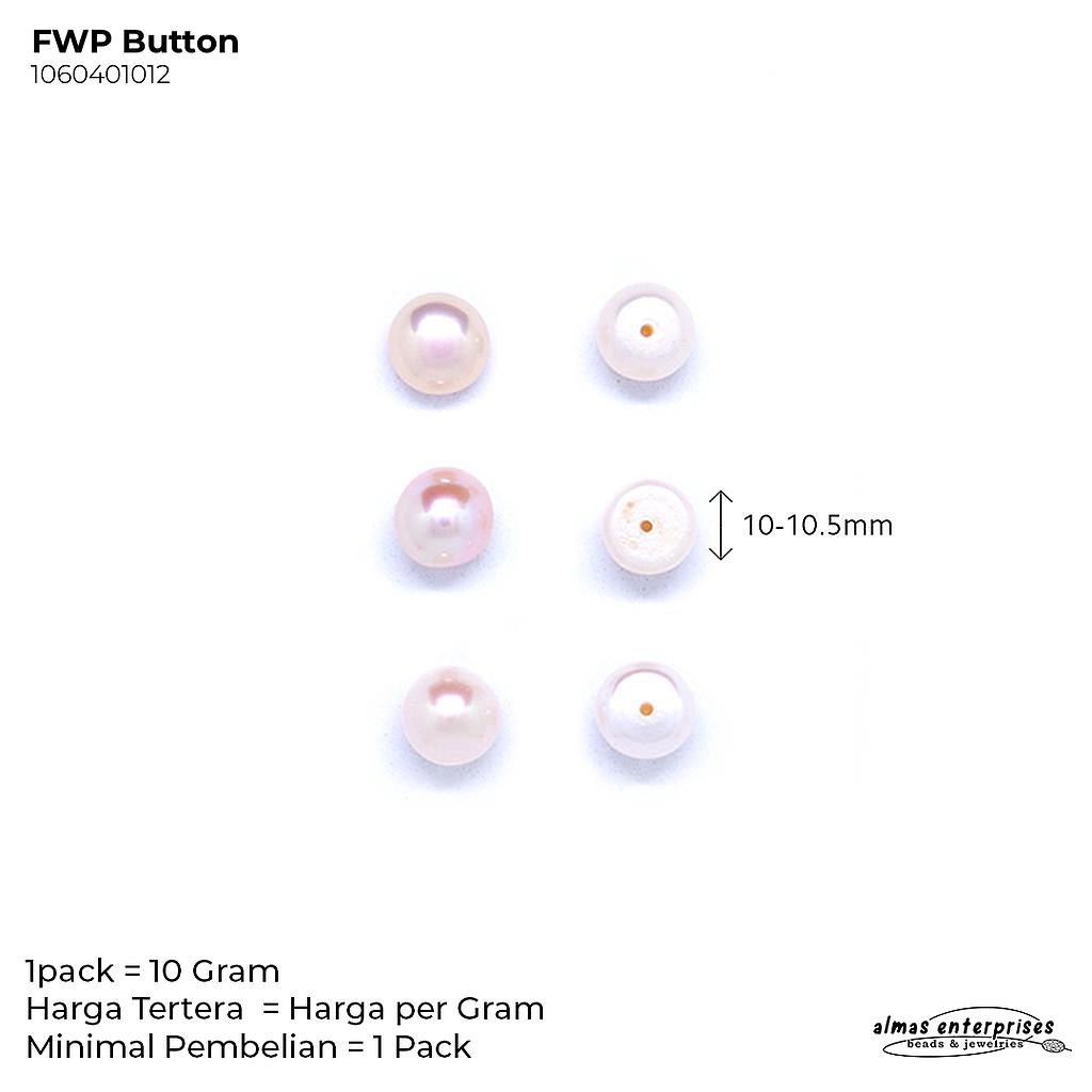 FWP BUTTON 10.0-10.5 WHITE