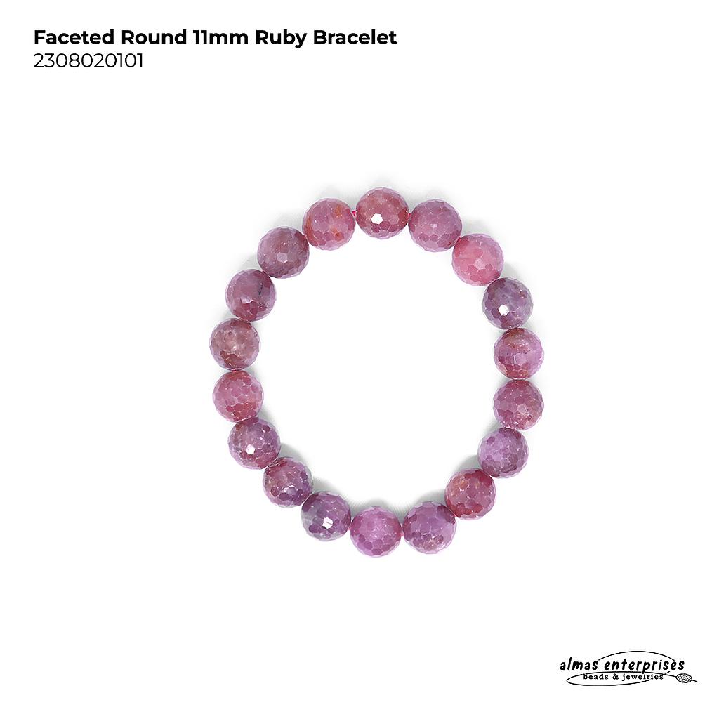 Fac Rd Ruby Bracelet