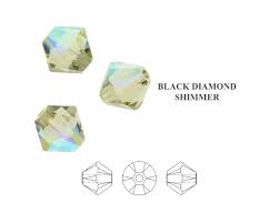 5328 4MM BLACK DIAMOND SHIMMER